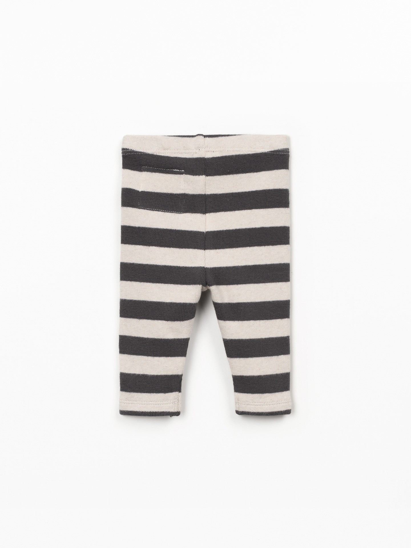 Leggings con estampado de rayas