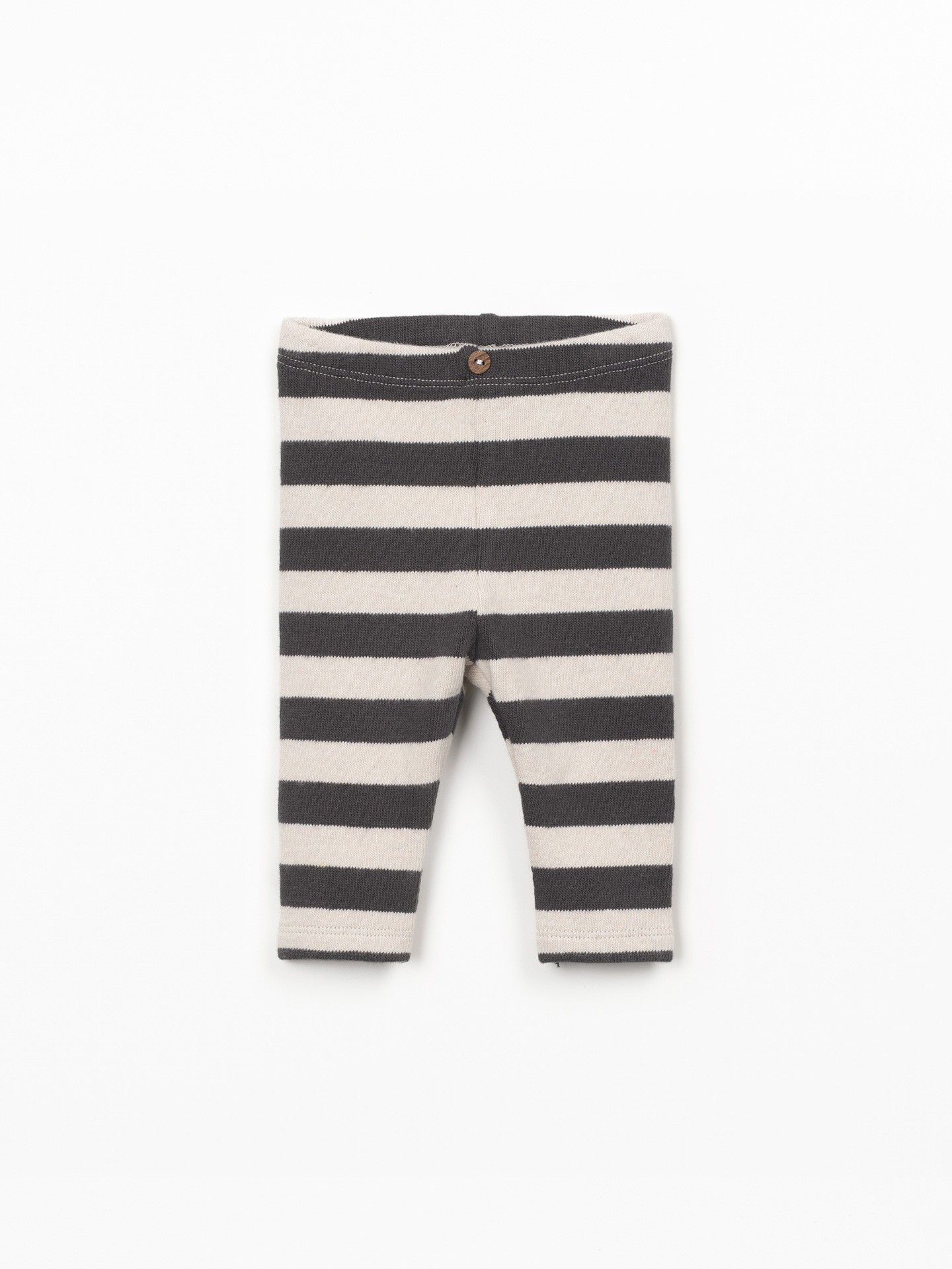 Leggings con estampado de rayas