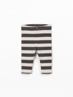 Leggings avec motif � rayures