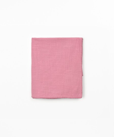 Organic cotton muslin blanket