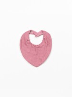 Bavoir en tissu de coton biologique et coton recycl?