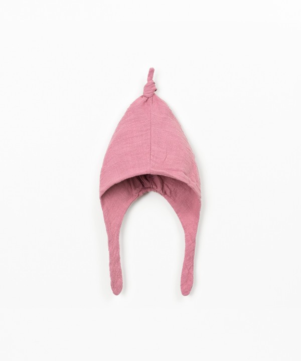 Gorro de tela de algodón orgánico