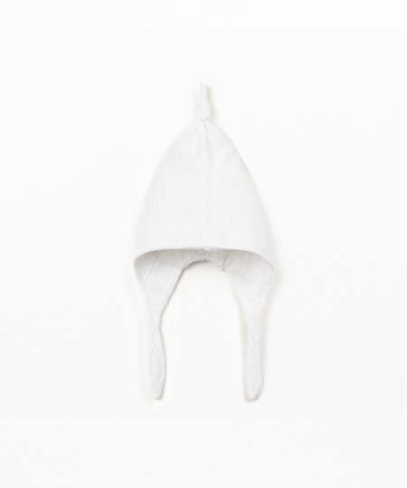 Bonnet en tissu en coton biologique