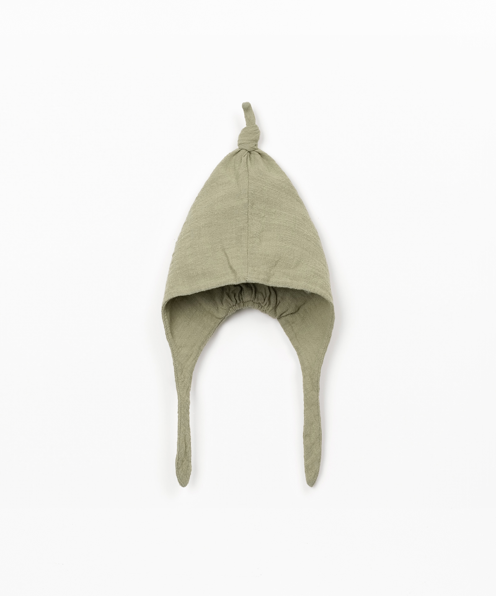 Knitted hat in organic cotton