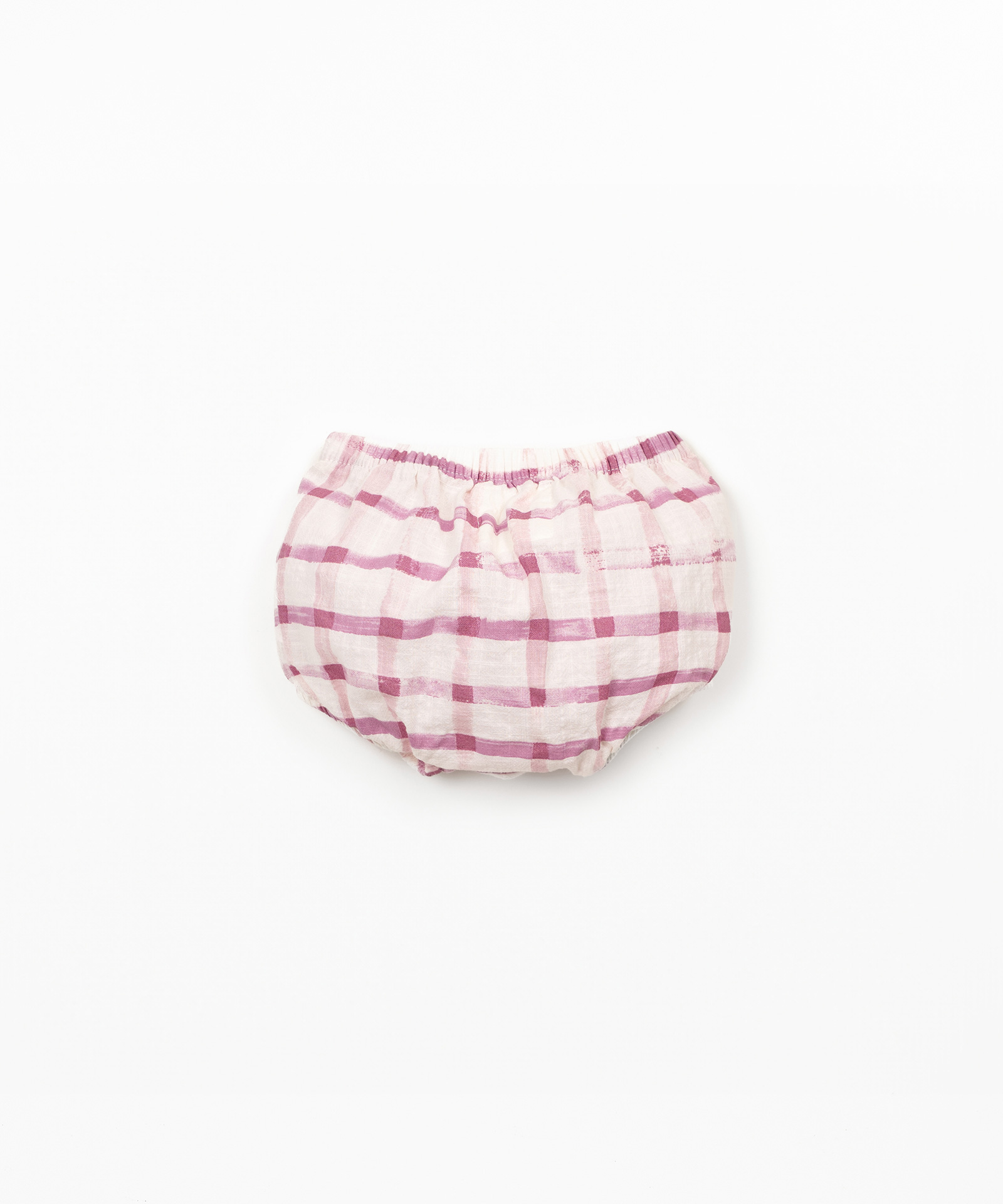 Organic cotton fabric shorts with print