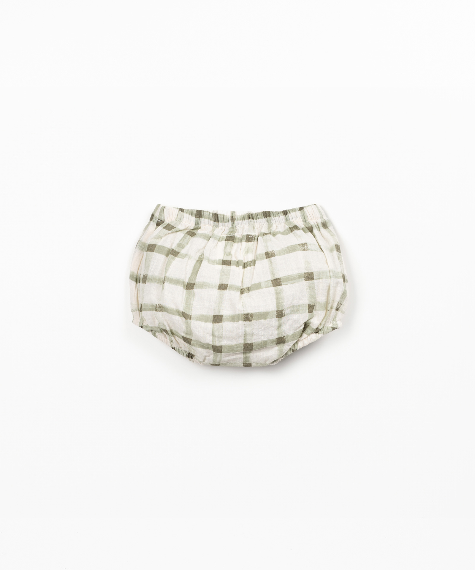 Pantalones cortos de tejido de algodón orgánico con estampado
