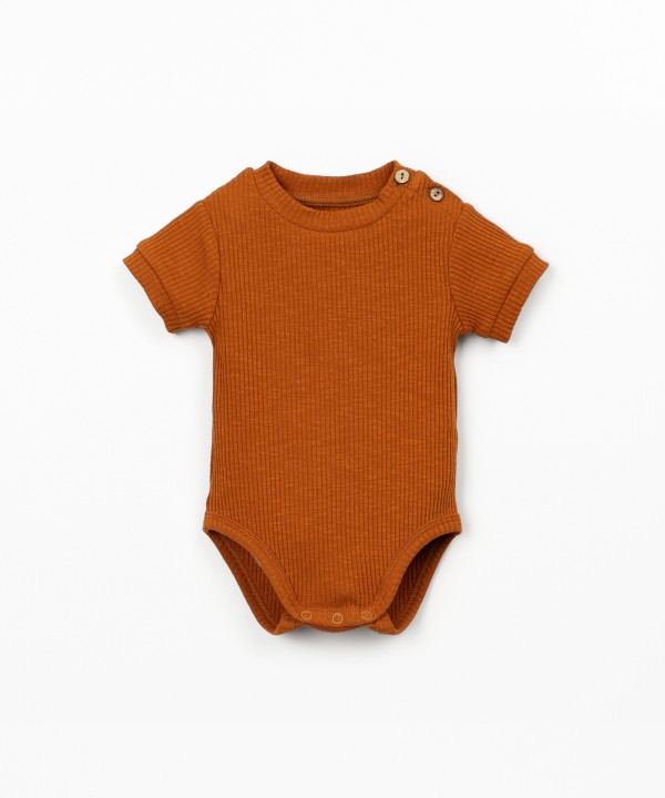 Organic cotton jersey bodysuit
