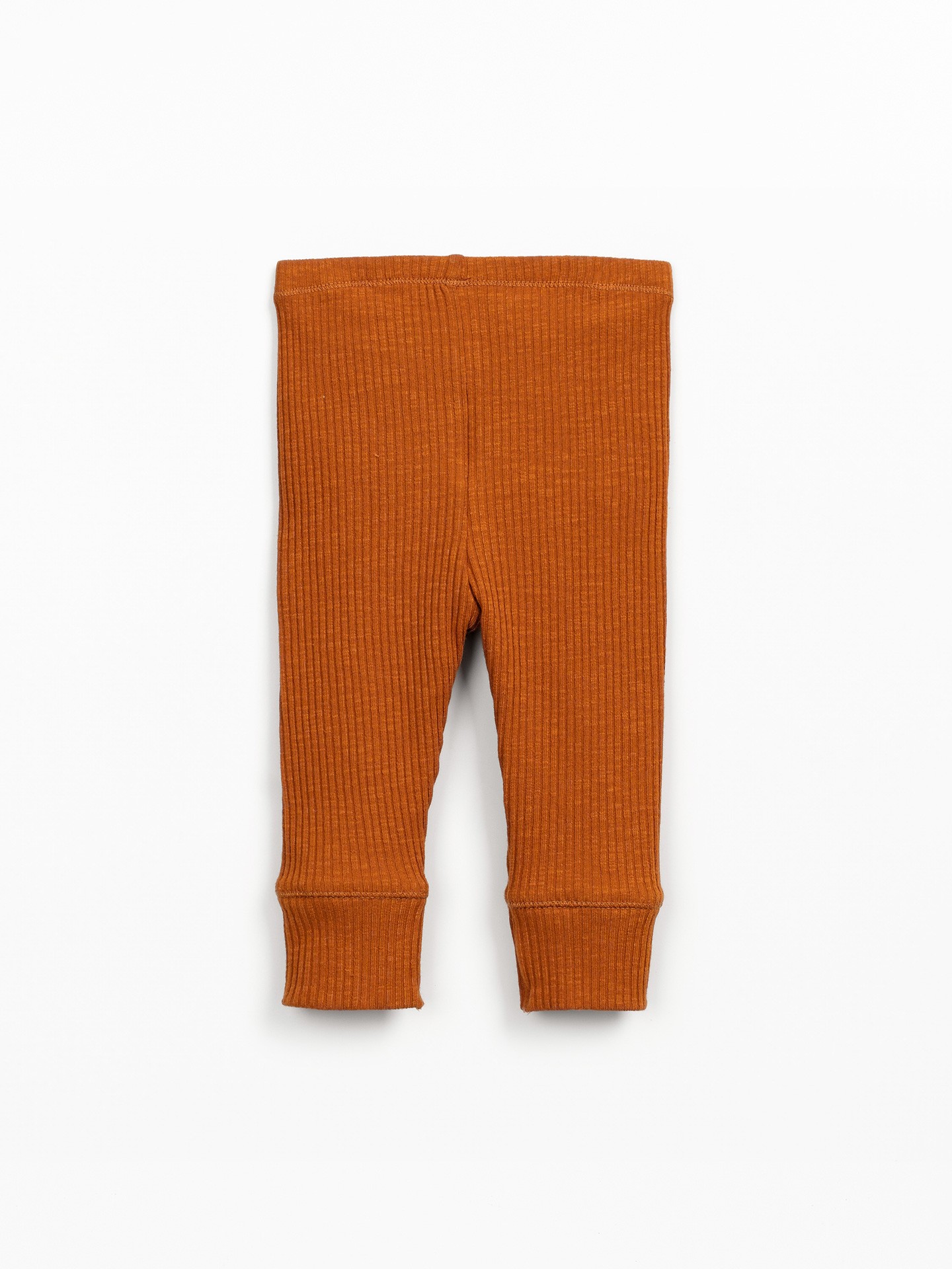 Rib jersey leggings
