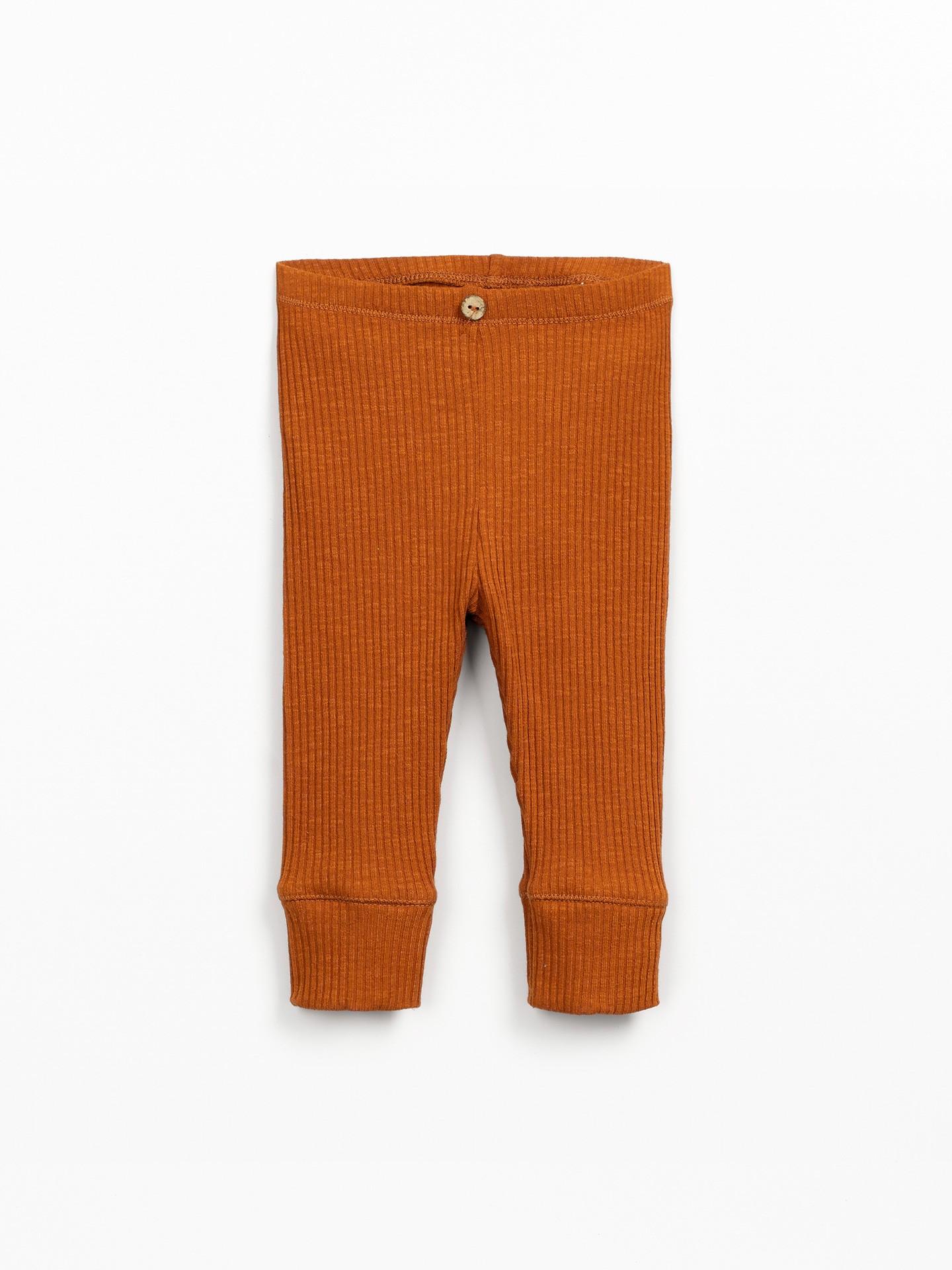 Rib jersey leggings