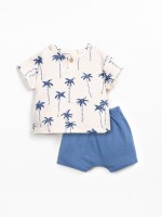 Pyjamas in a blend of organic cotton and recycled cotton Pyjamas in a blend of organic cotton and recycled cotton