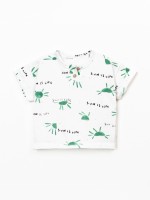 UV protection t-shirt with print