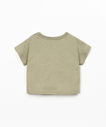 T-shirt in misto fibre naturali
