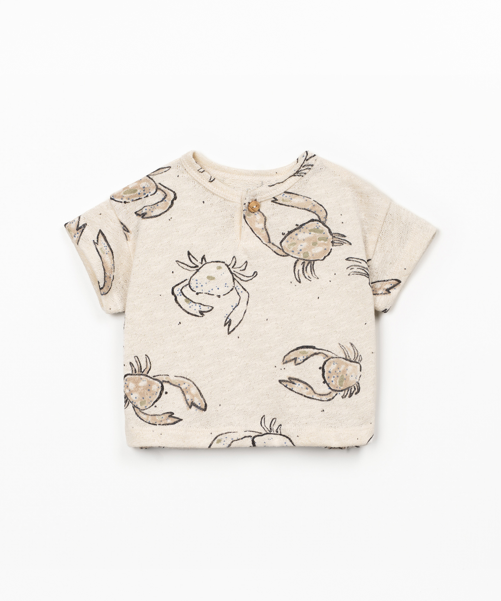 PRINTED FLAMÉ JERSEY T-SHIRT