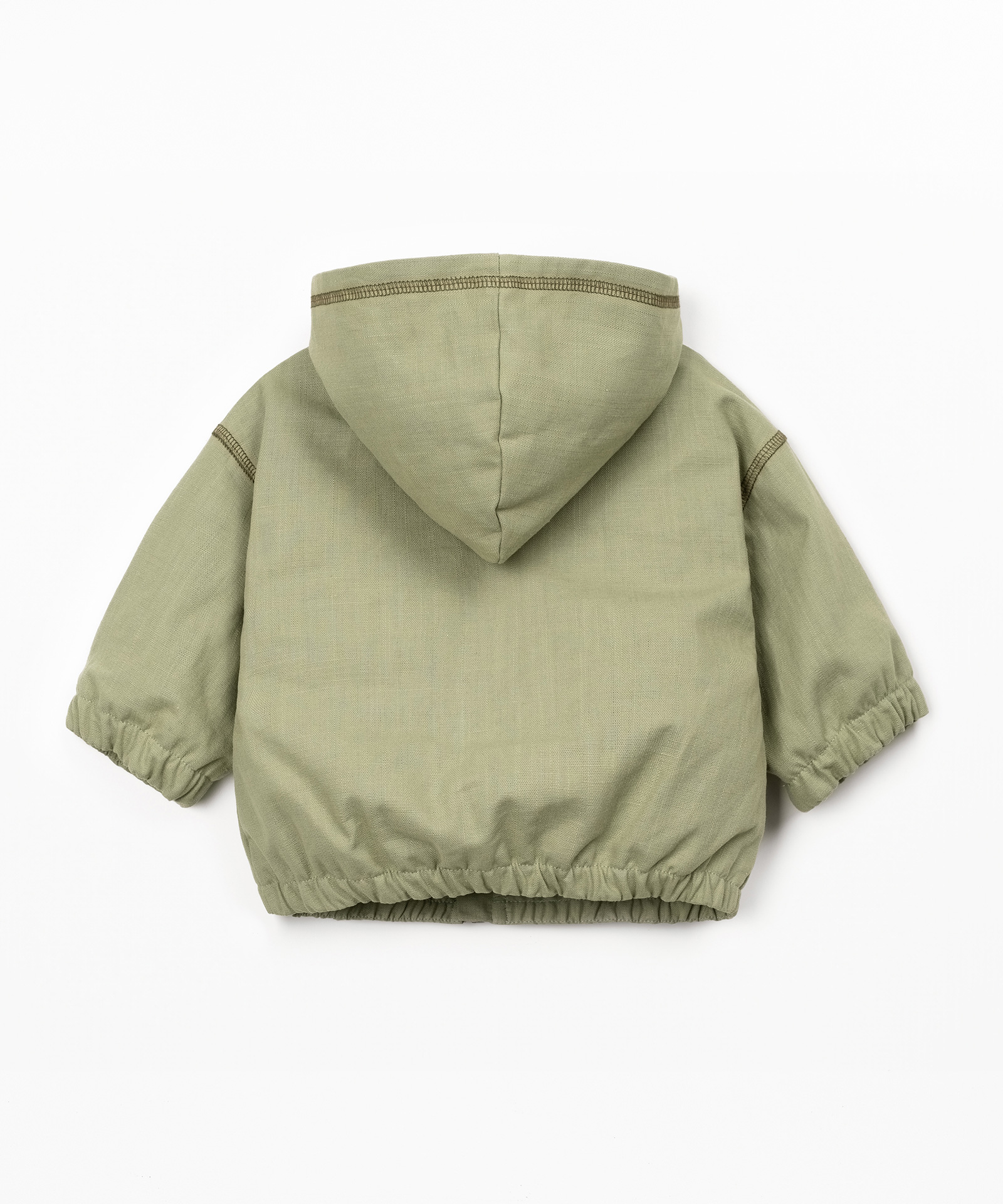 Parka in twill con fodera