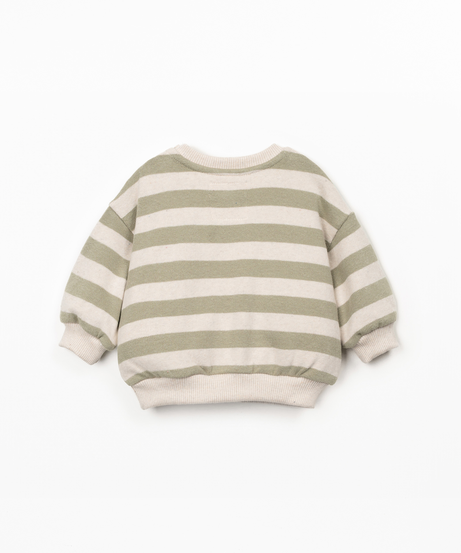 STRIPED JERSEY SWEATER