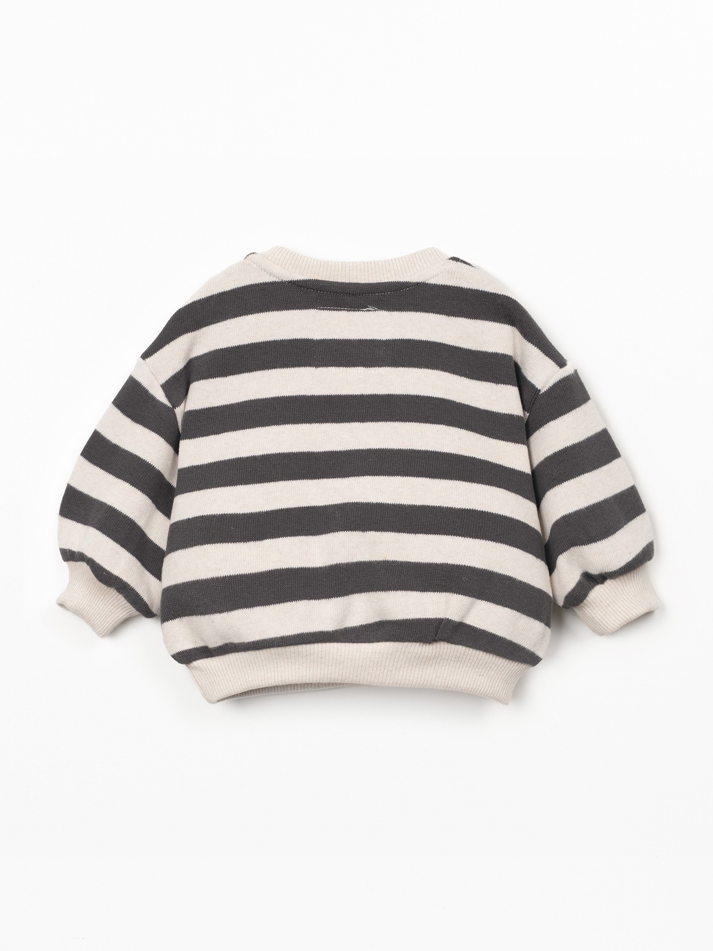 Jumper in a mixture of natural and recycled fibres
