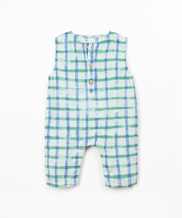 Organic fabric jumpsuit
