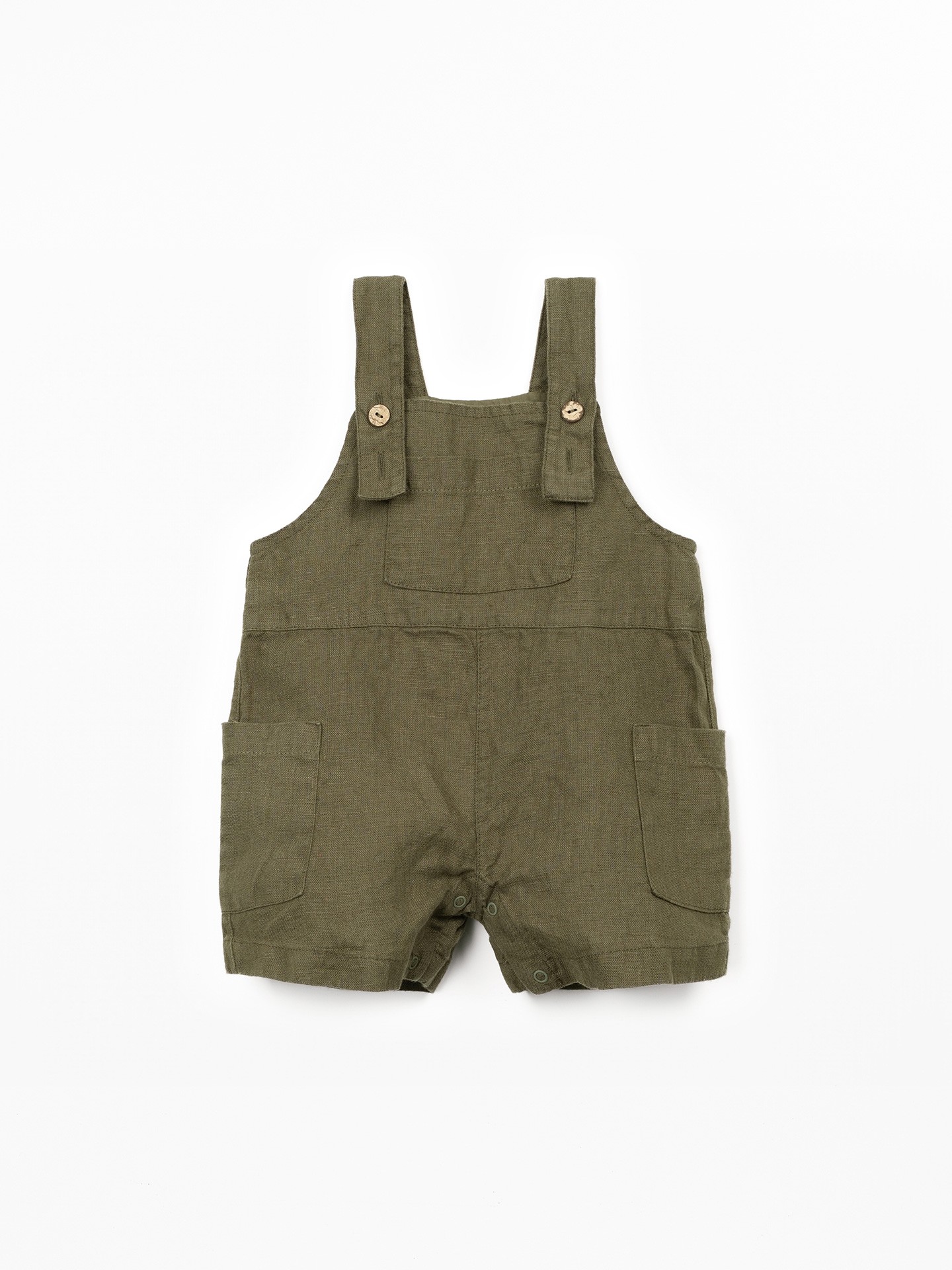Linen fabric jumpsuit