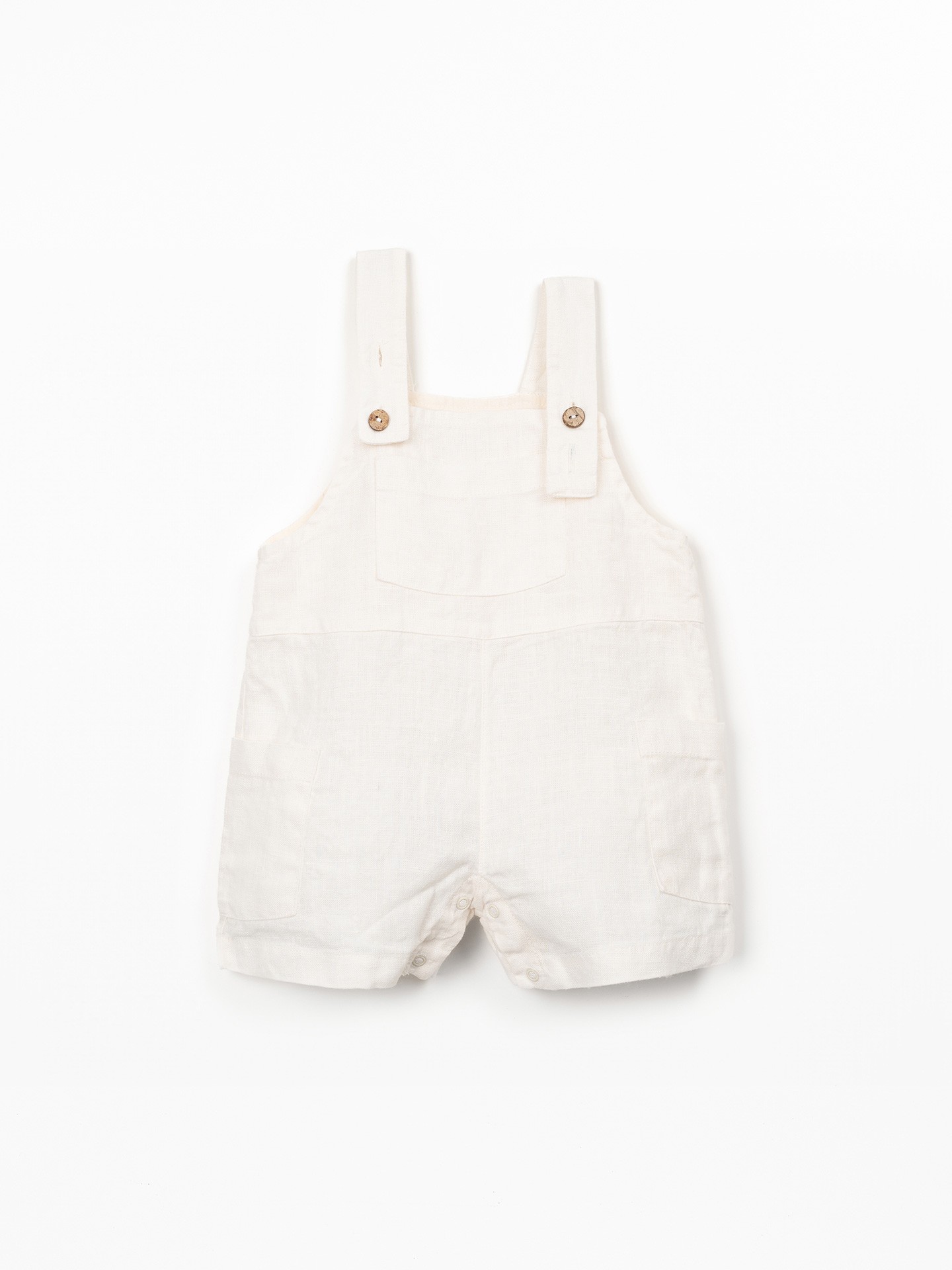Linen fabric jumpsuit