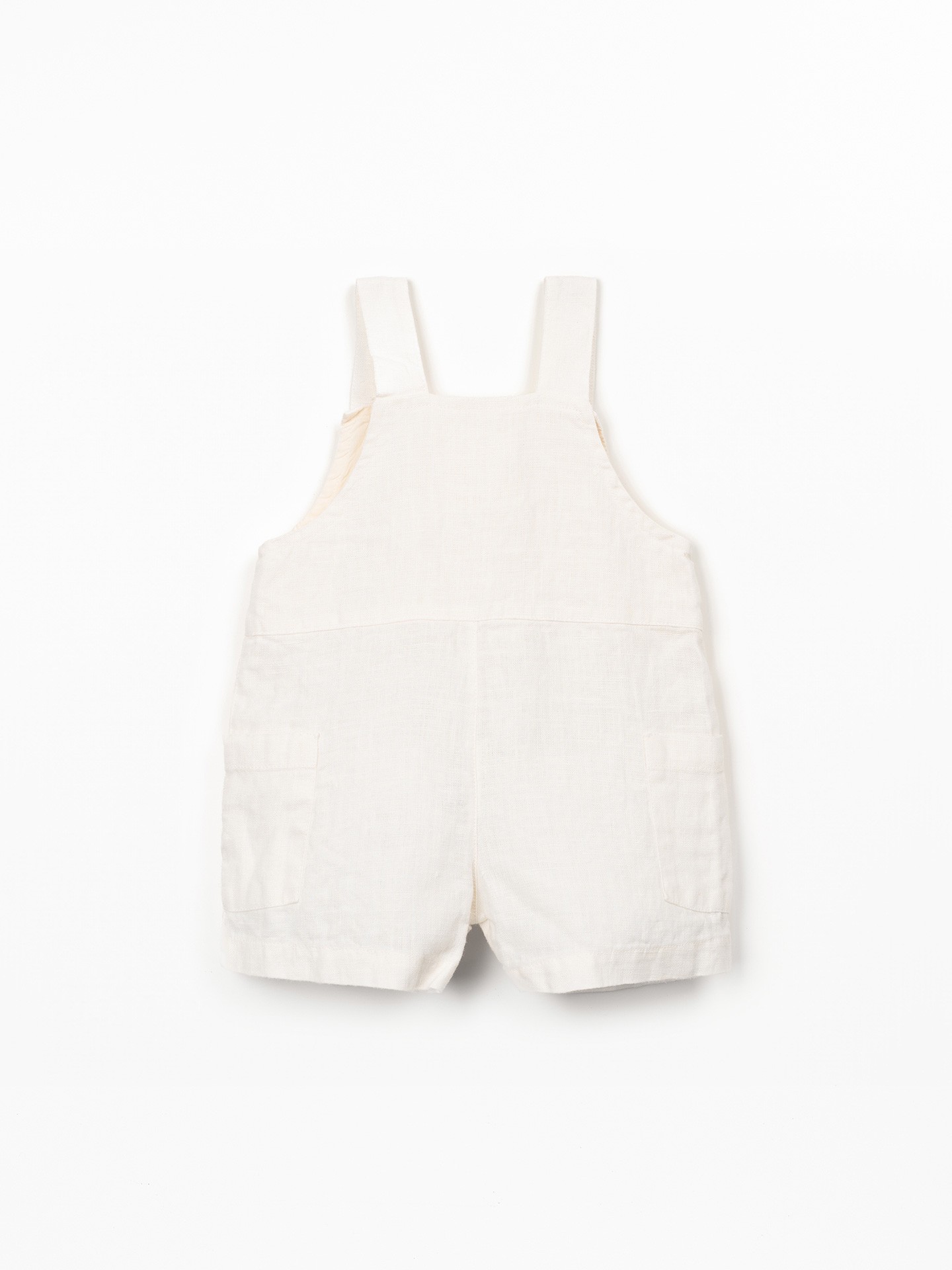 Linen fabric jumpsuit
