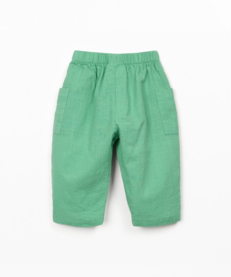 Pantalon en coton biologique