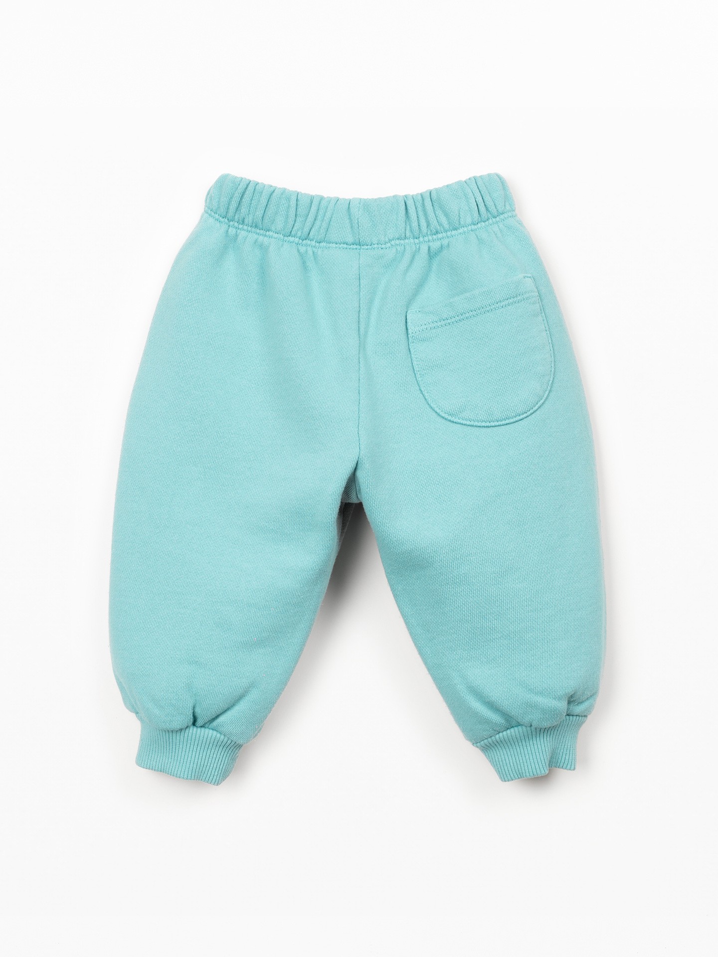 Pantaloni in maglina con disegno