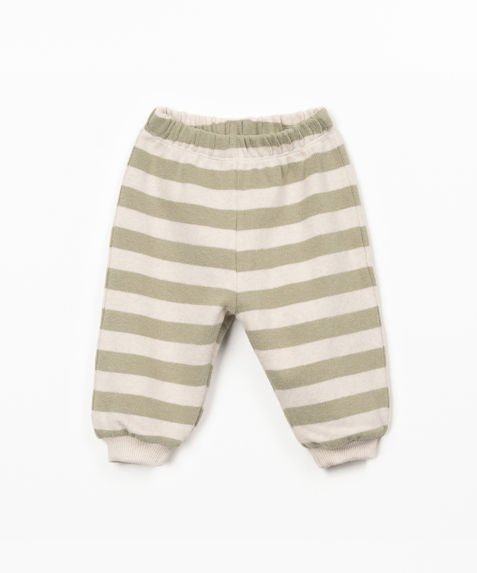 STRIPED JERSEY LEGGINGS