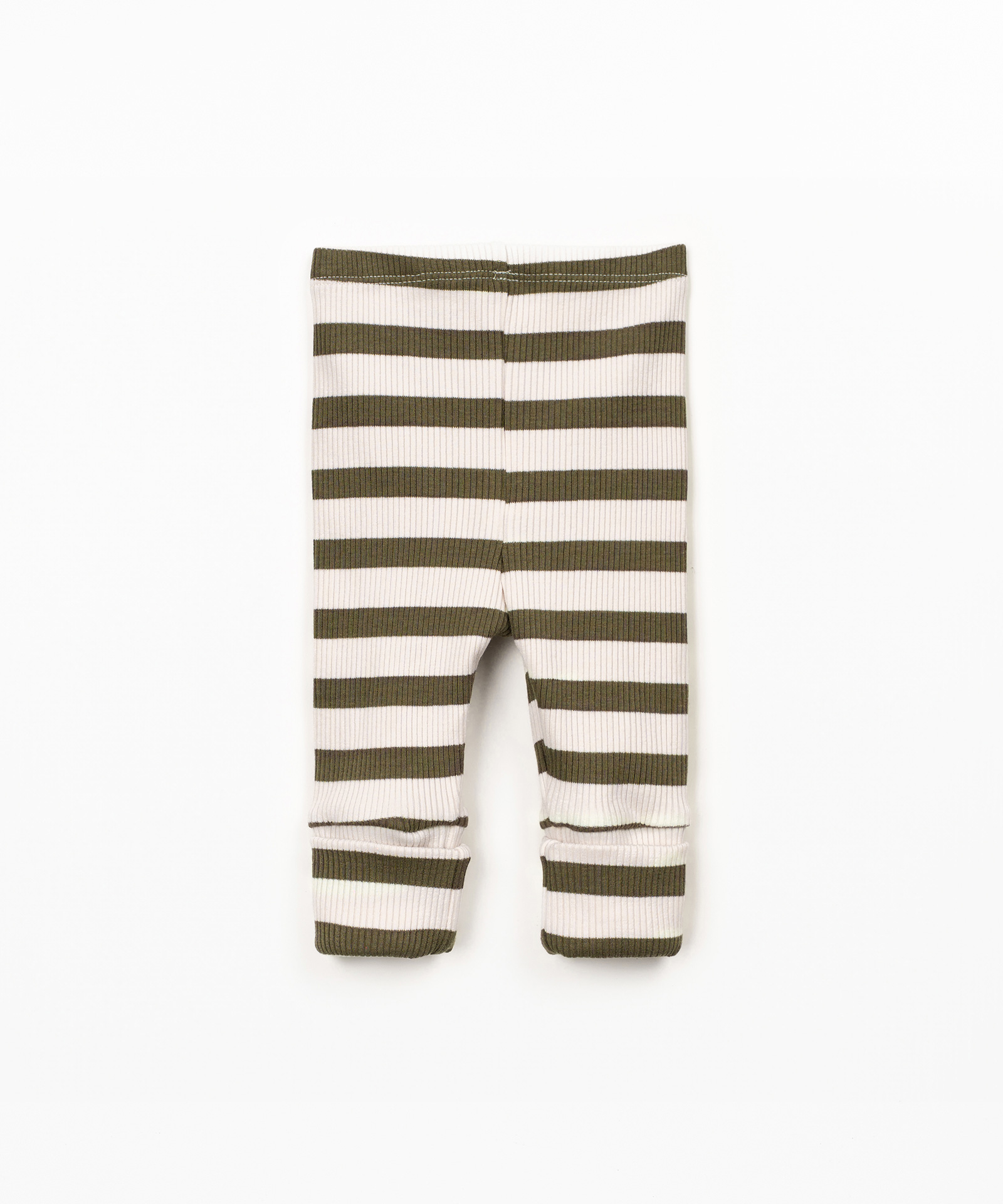 STRIPED RIB LEGGINGS