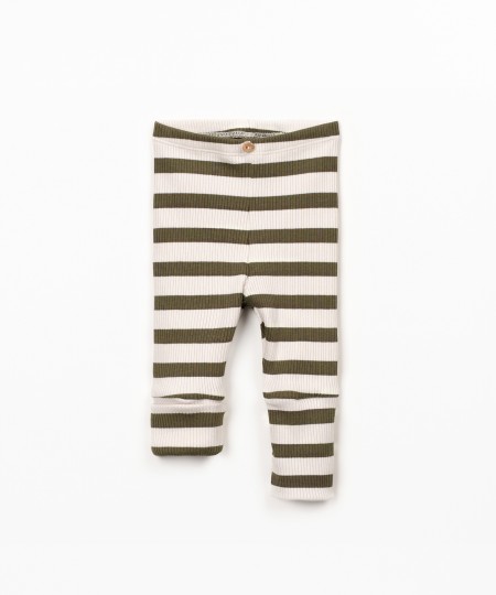 Leggings in cotton and modal blend