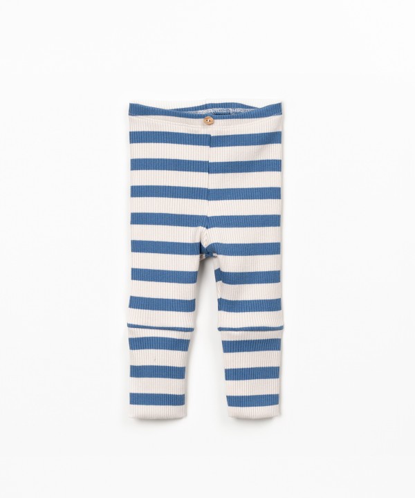 Leggings in misto cotone e modal