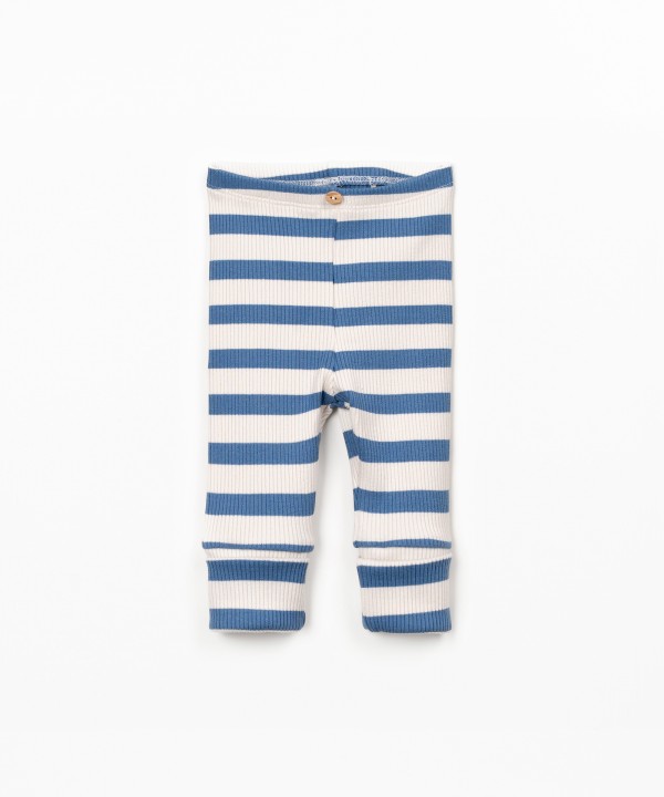 Leggings in misto cotone e modal