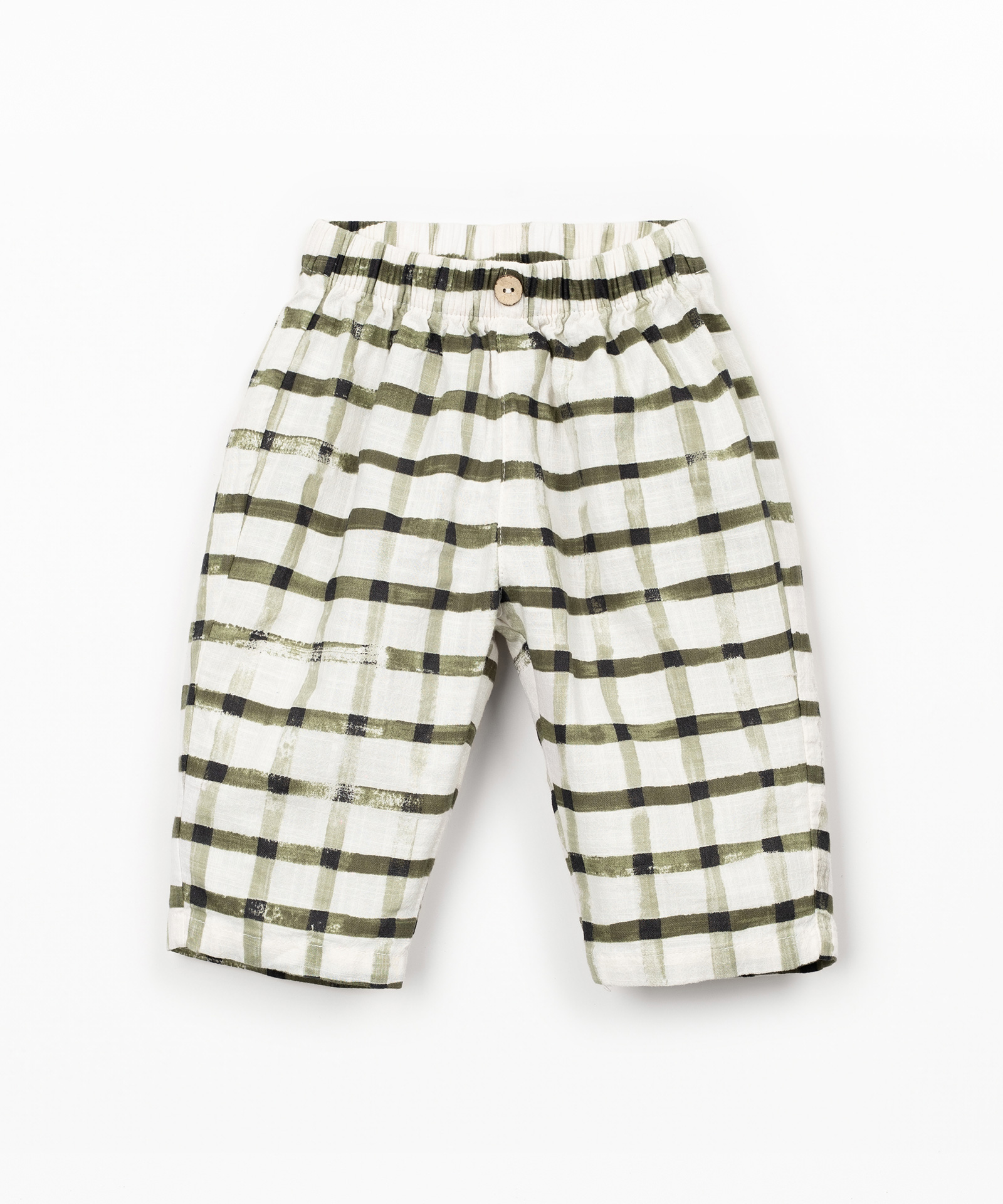 PRINTED WOVEN TROUSERS