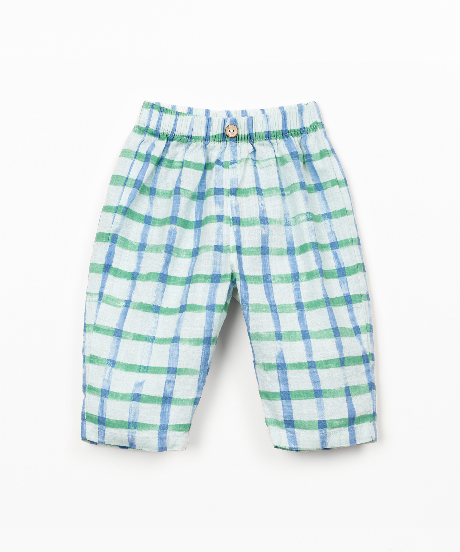PRINTED WOVEN TROUSERS