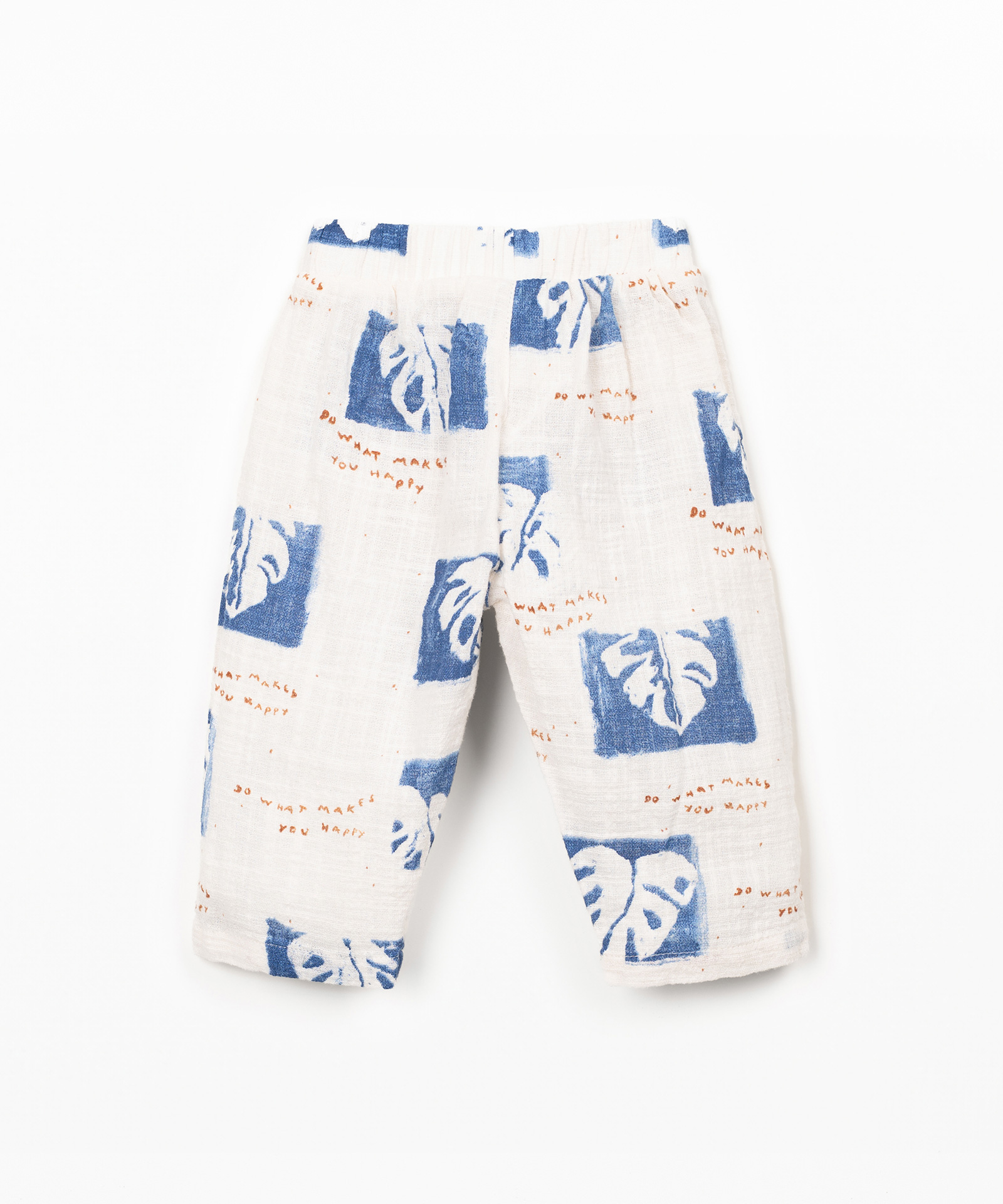 PRINTED WOVEN TROUSERS