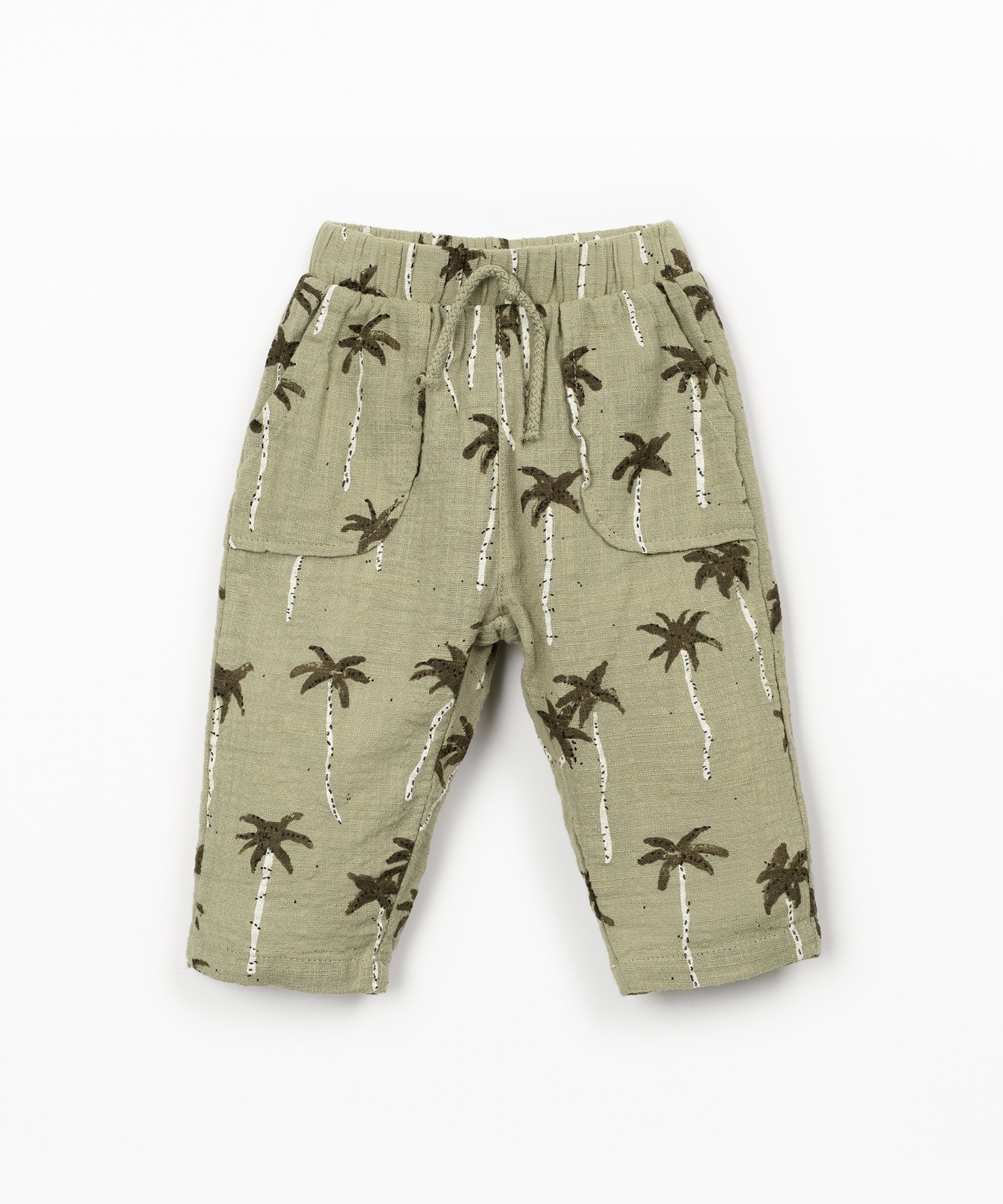 PRINTED WOVEN TROUSERS