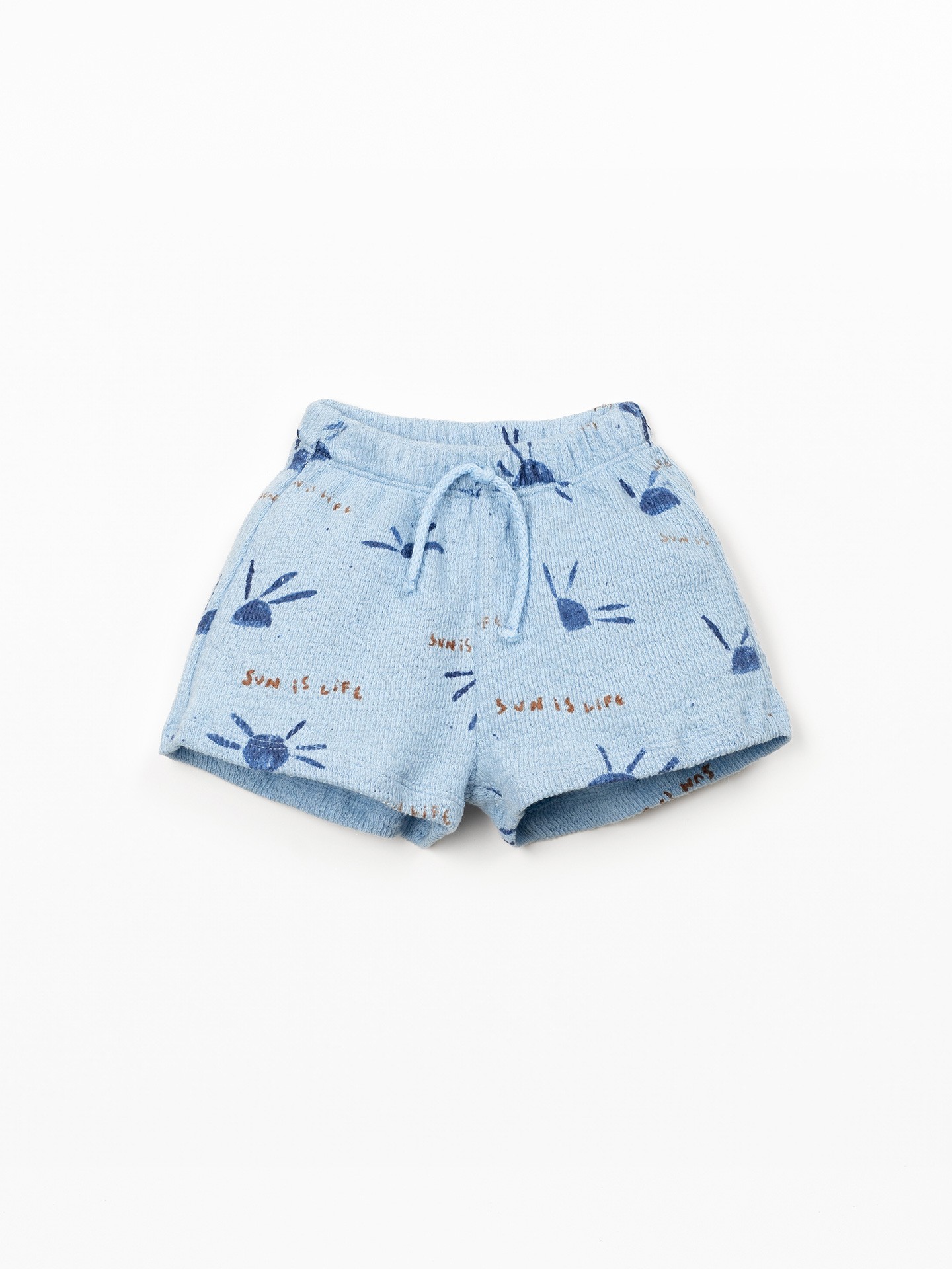 Pantaloncini in maglina con stampa
