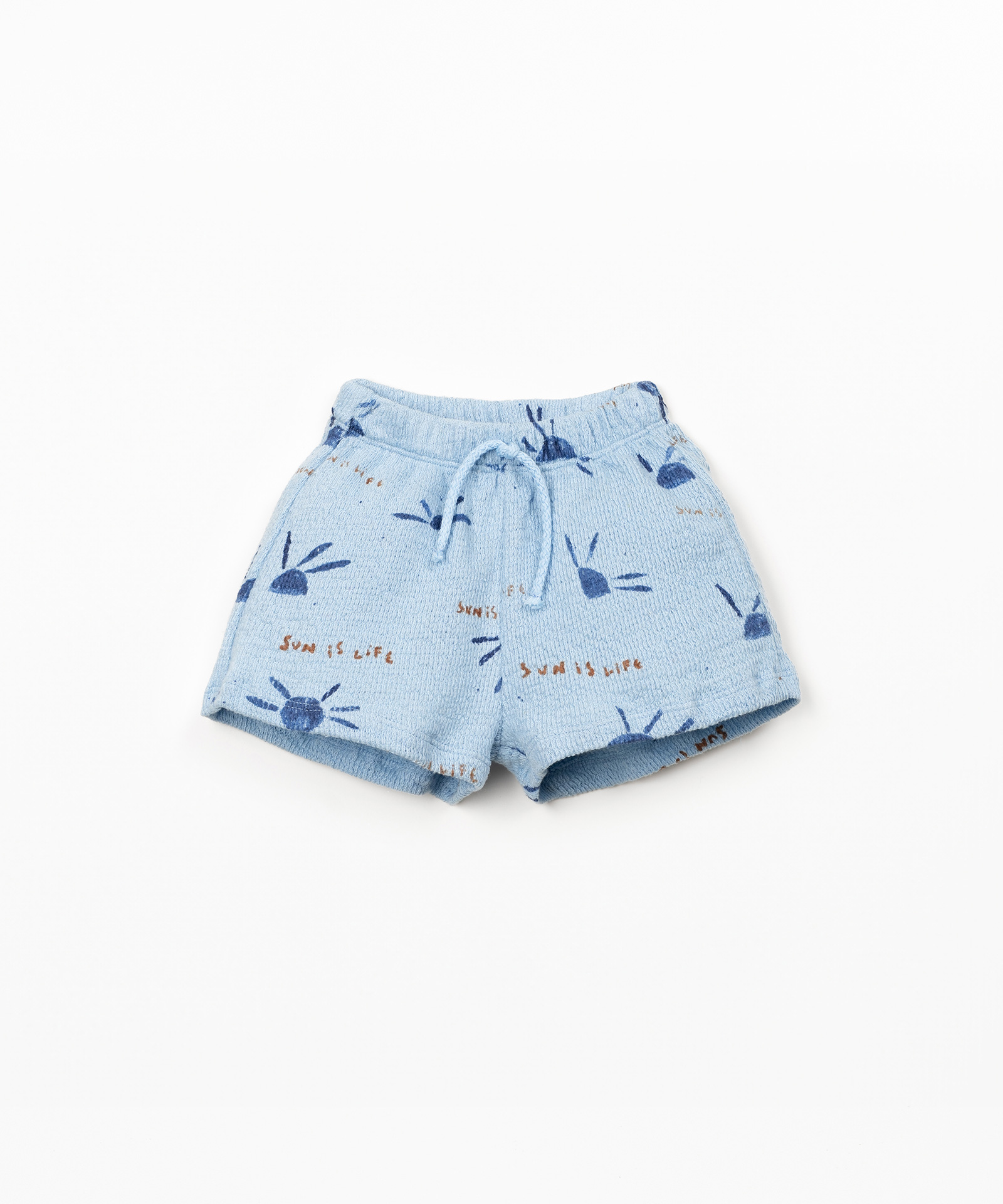 PRINTED EMBELLISHED JERSEY SHORTS