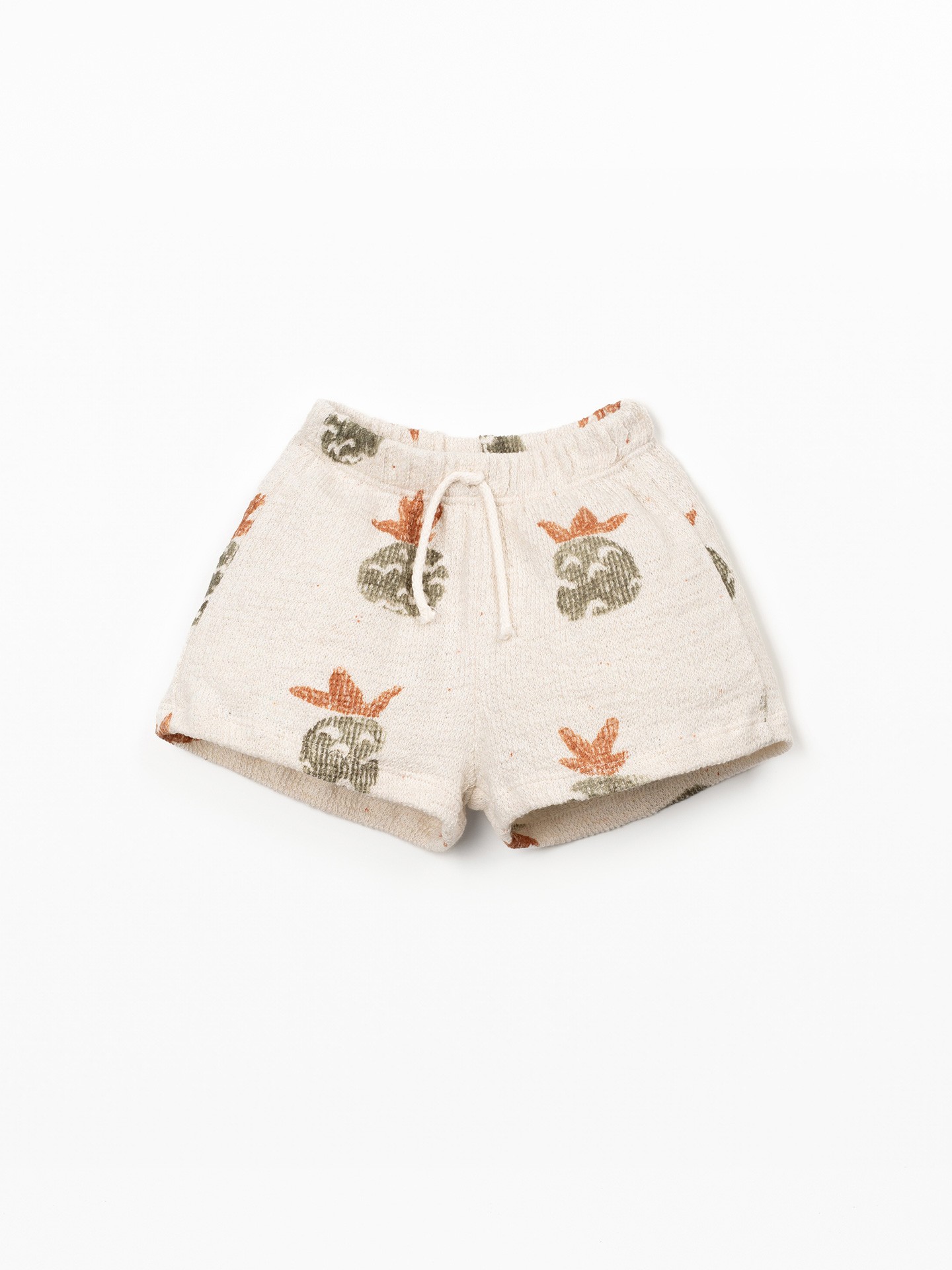 Pantaloncini in maglia con stampa