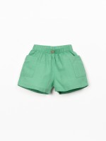 Organic cotton fabric shorts