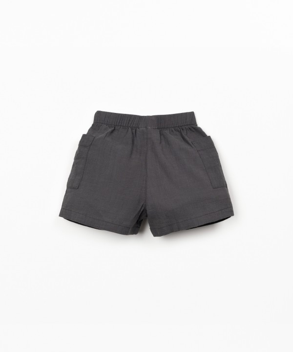 Organic cotton fabric shorts