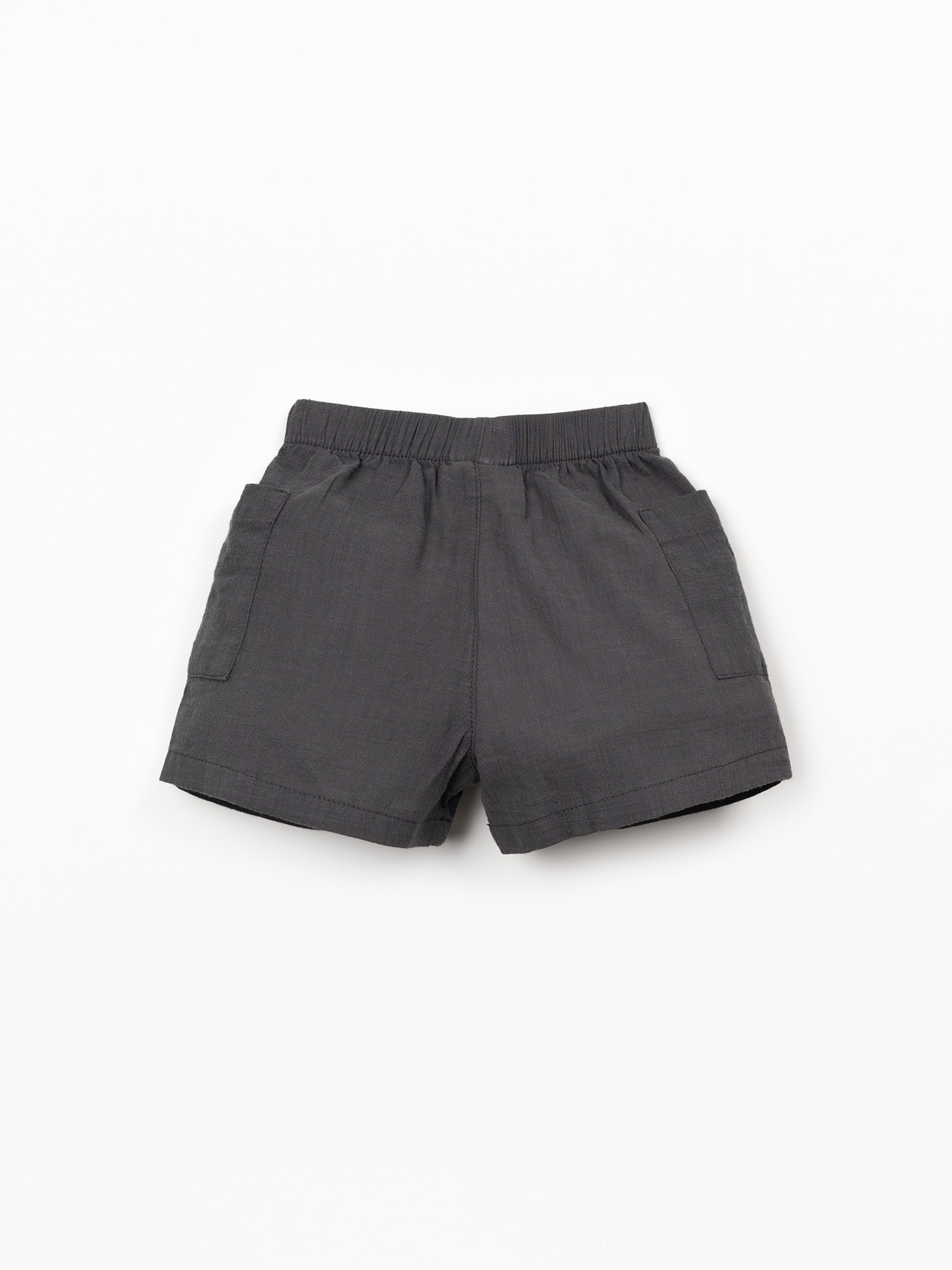 Shorts in tessuto di cotone biologico
