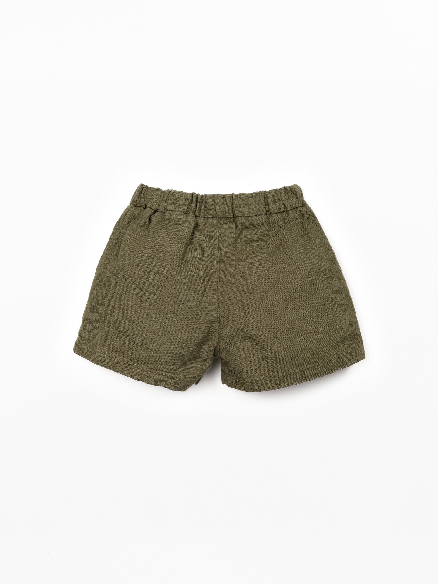 Pantaloncini in tessuto di lino