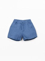 Linen fabric shorts