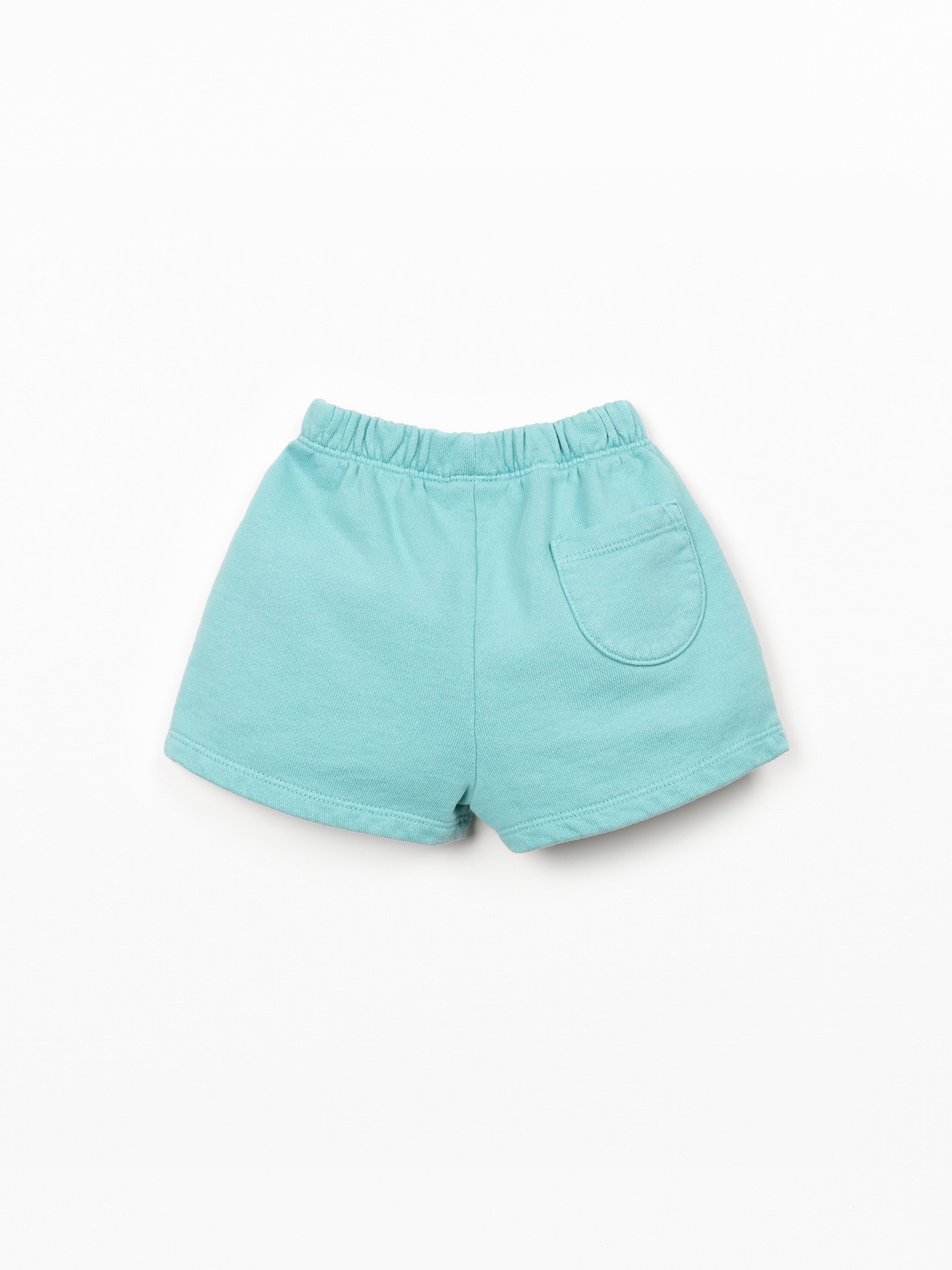 Shorts in jersey con disegno