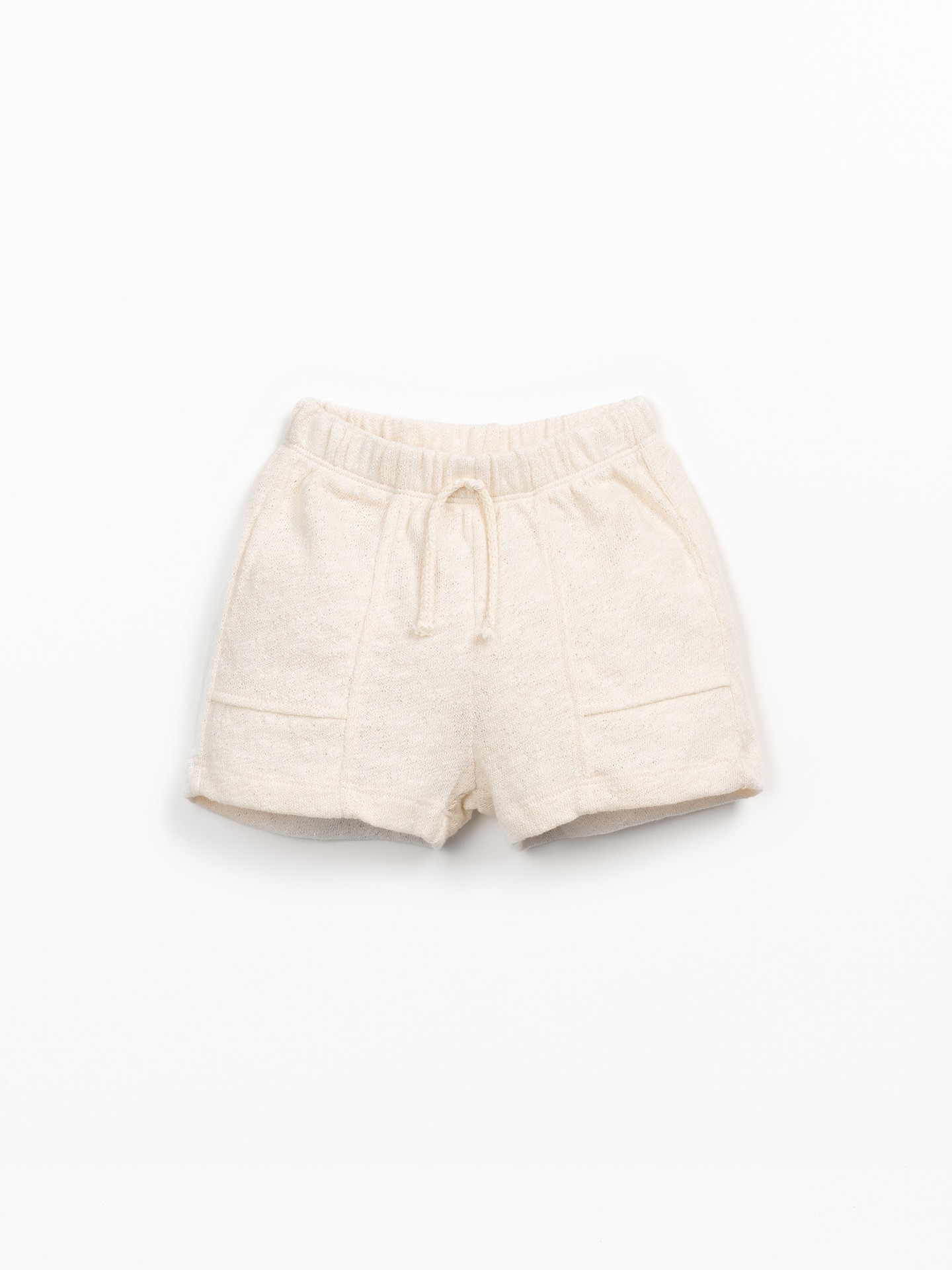 Pantaloncini in maglina di cotone biologico