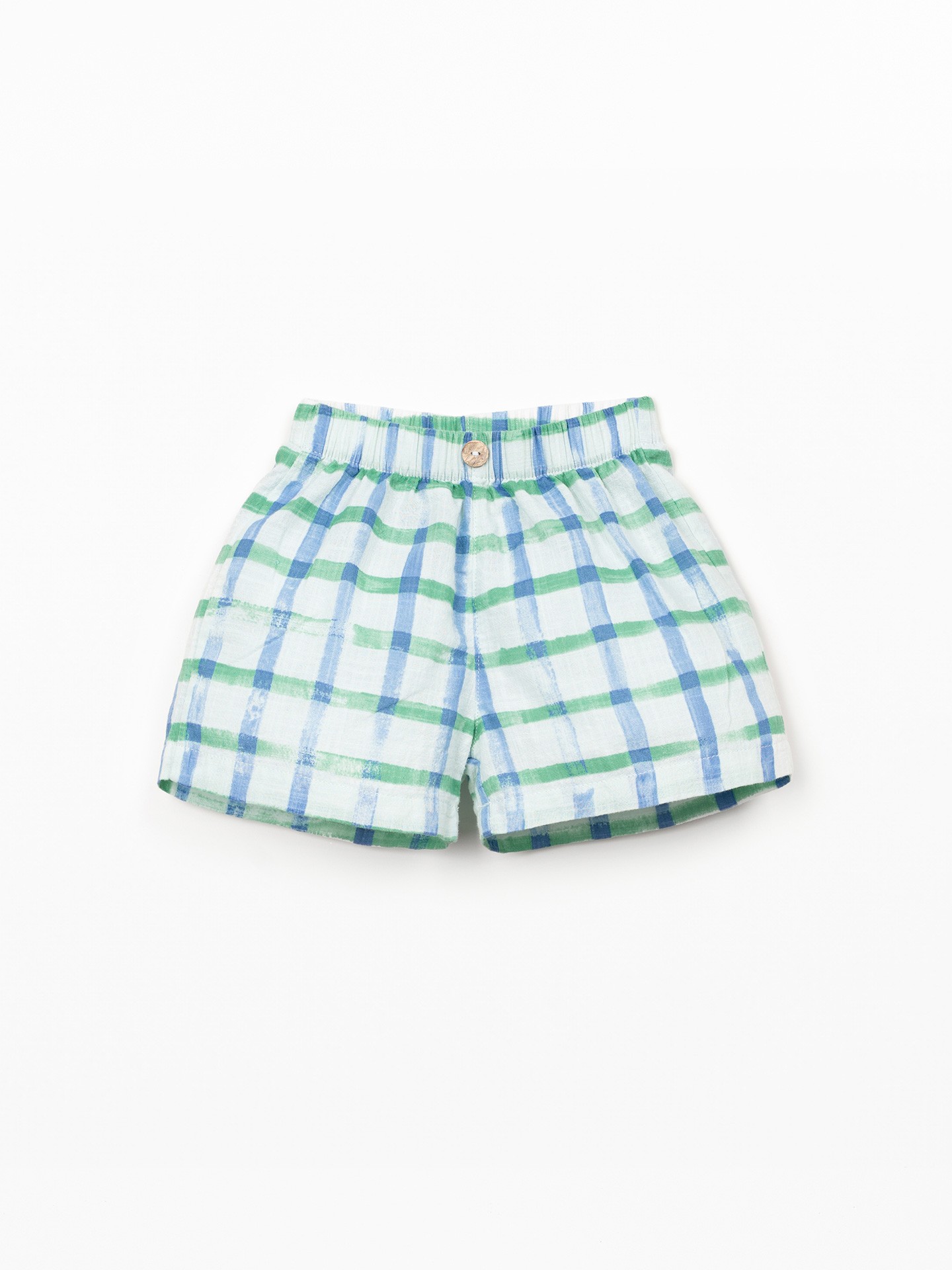 Pantaloncini con stampa a quadri