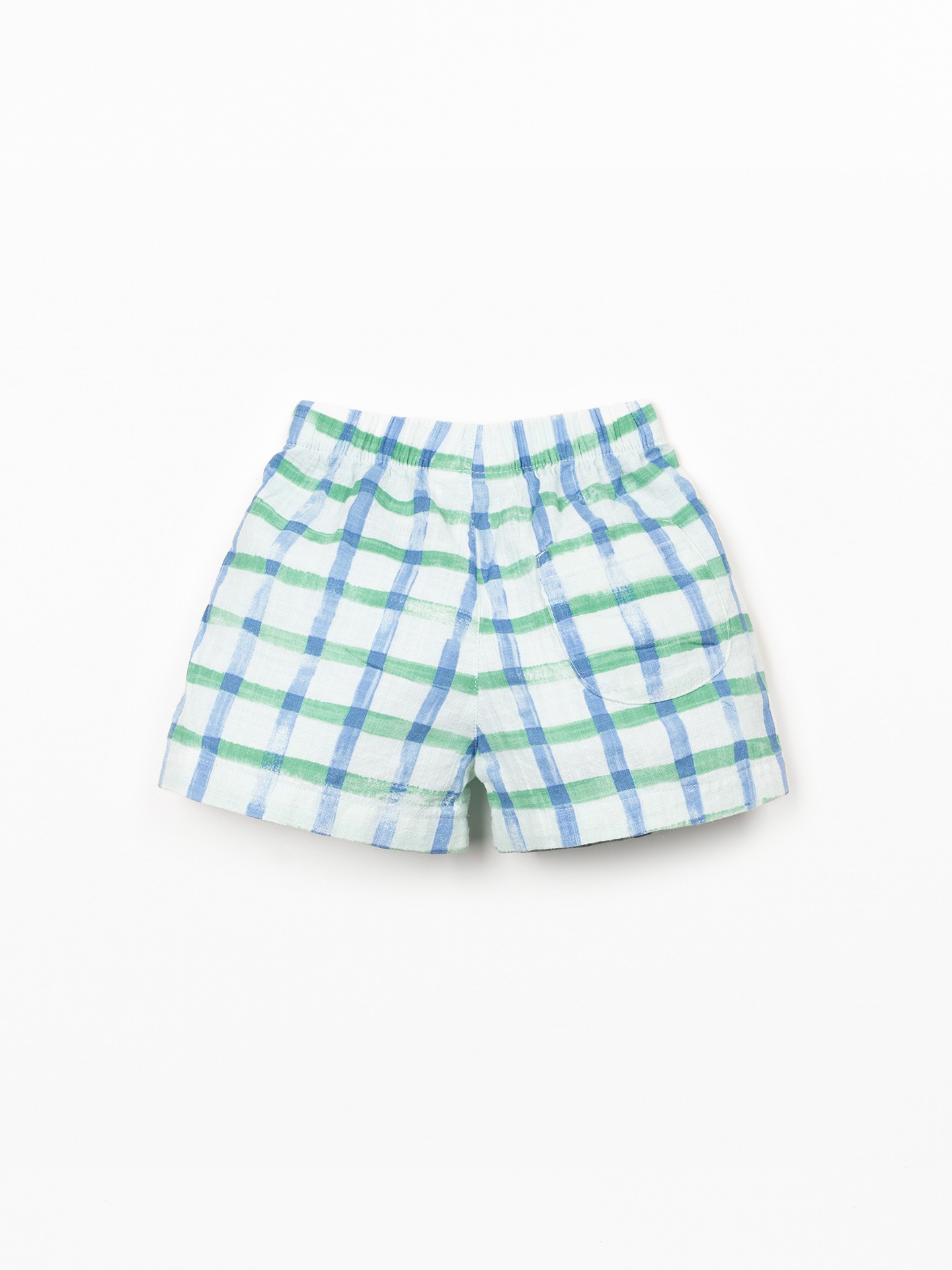 Pantaloncini con stampa a quadri