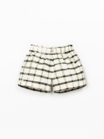 Short à motif à carreaux Short à motif à carreaux