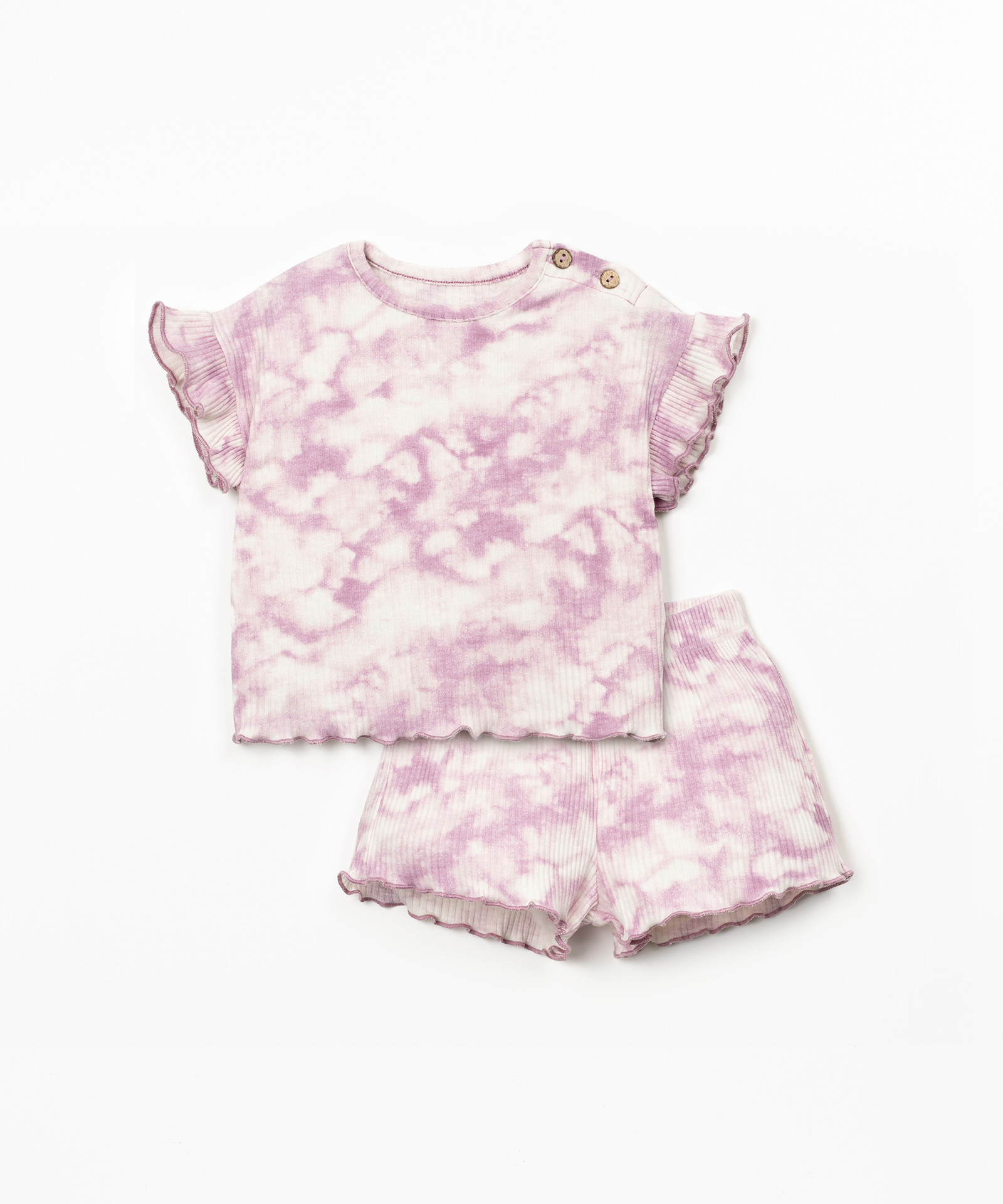 PRINTED RIB LOUNGE WEAR