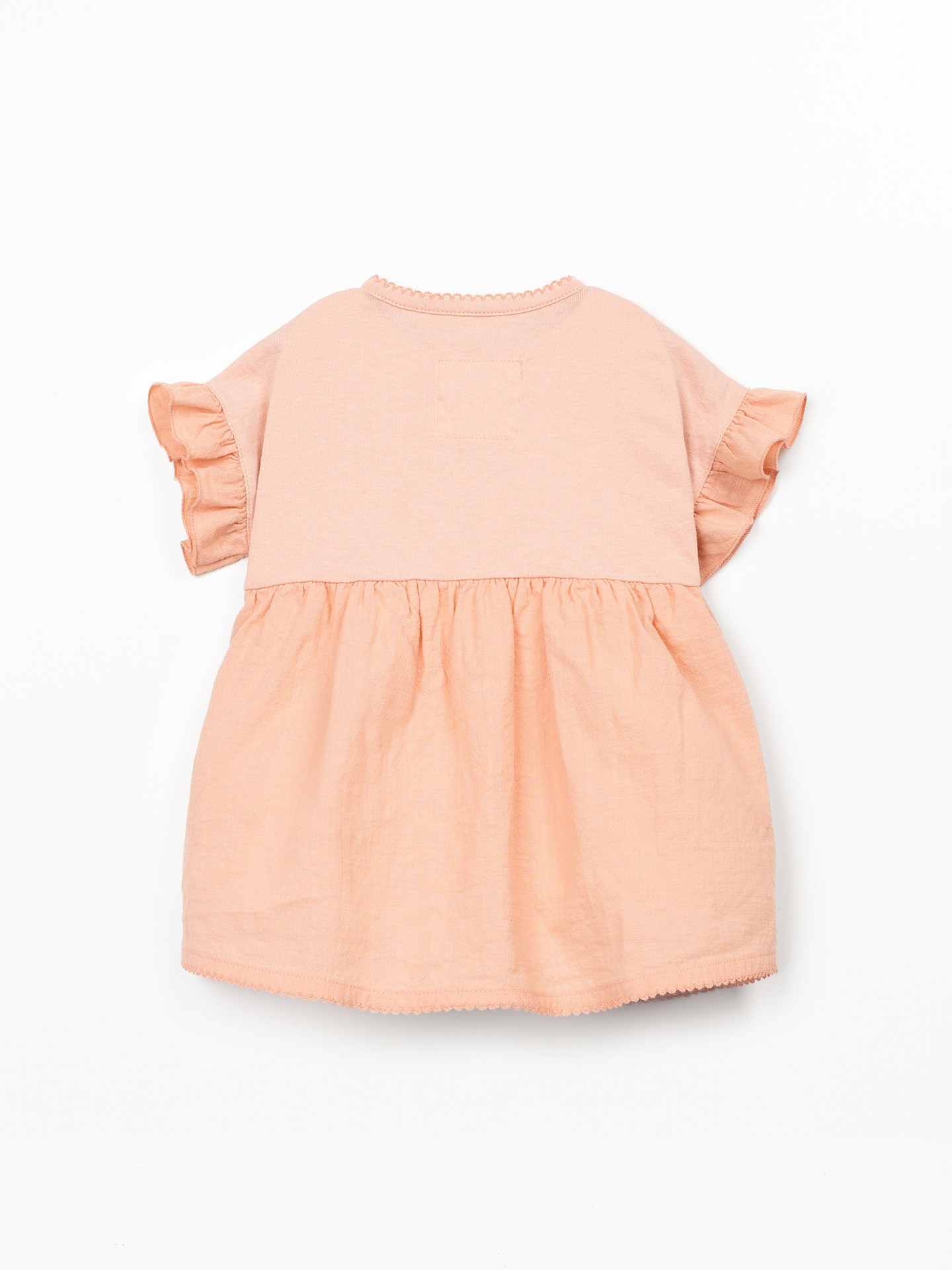 Vestito in cotone biologico e cotone riciclato